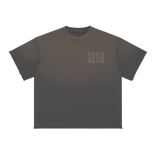 Called Sun Fade Raw Edge TEE