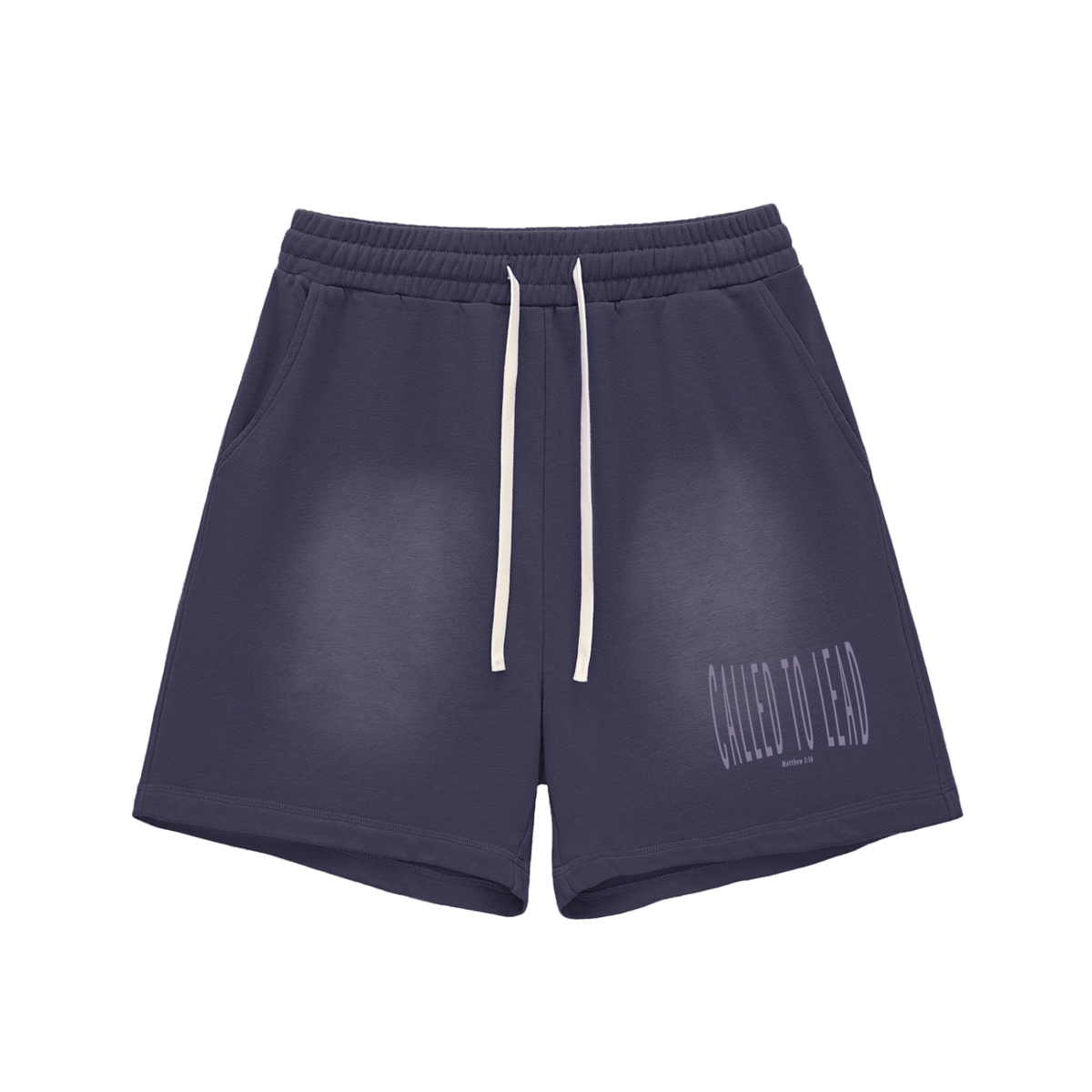 Called Sun Fade Raw Edge Shorts