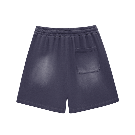 Called Sun Fade Raw Edge Shorts