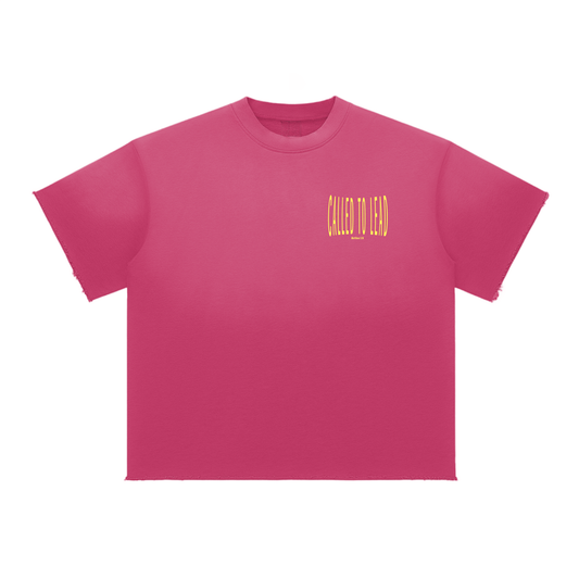 Called Sun Fade Raw Edge TEE