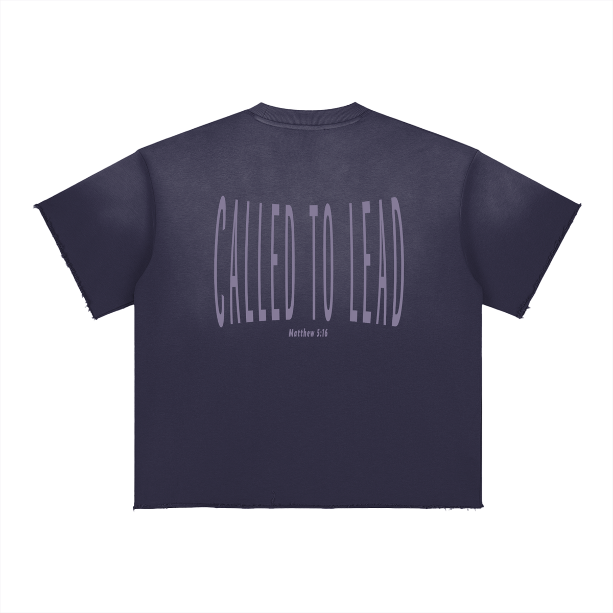 Called Sun Fade Raw Edge TEE