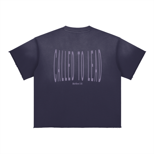 Called Sun Fade Raw Edge TEE