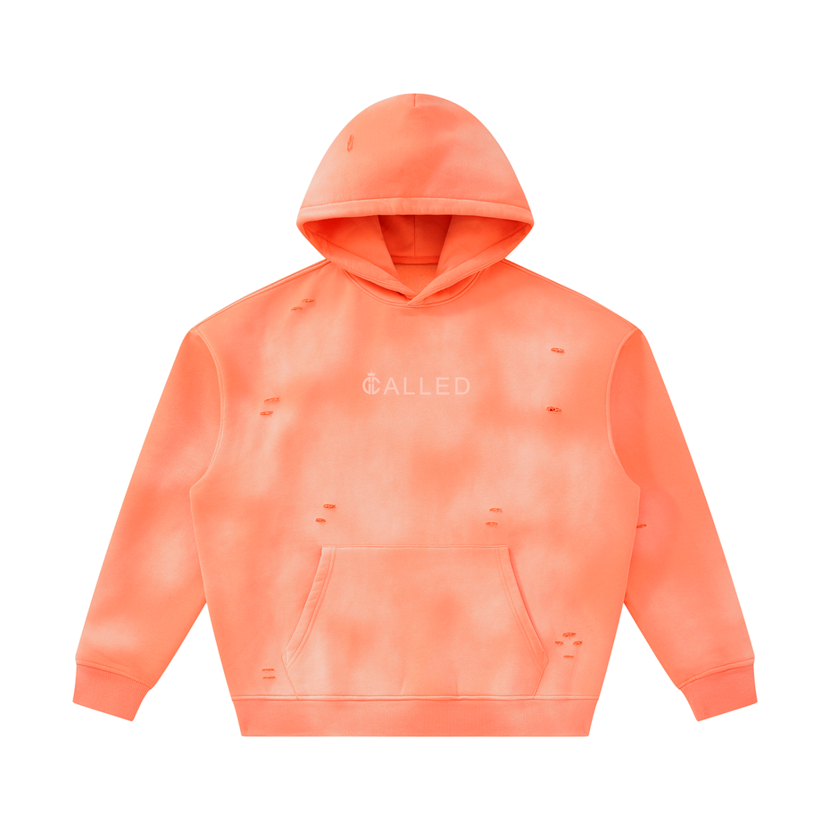 Called Sunfade Frayed Fleece Hoodie