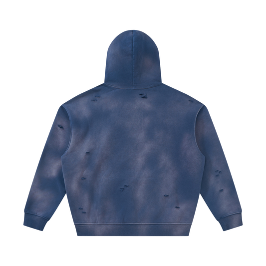 Called Sunfade Frayed Fleece Hoodie