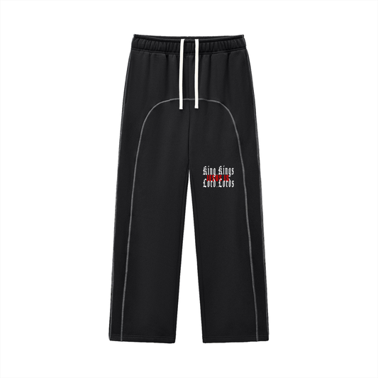 Called Contrast-Stitched Fleece Sweatpants