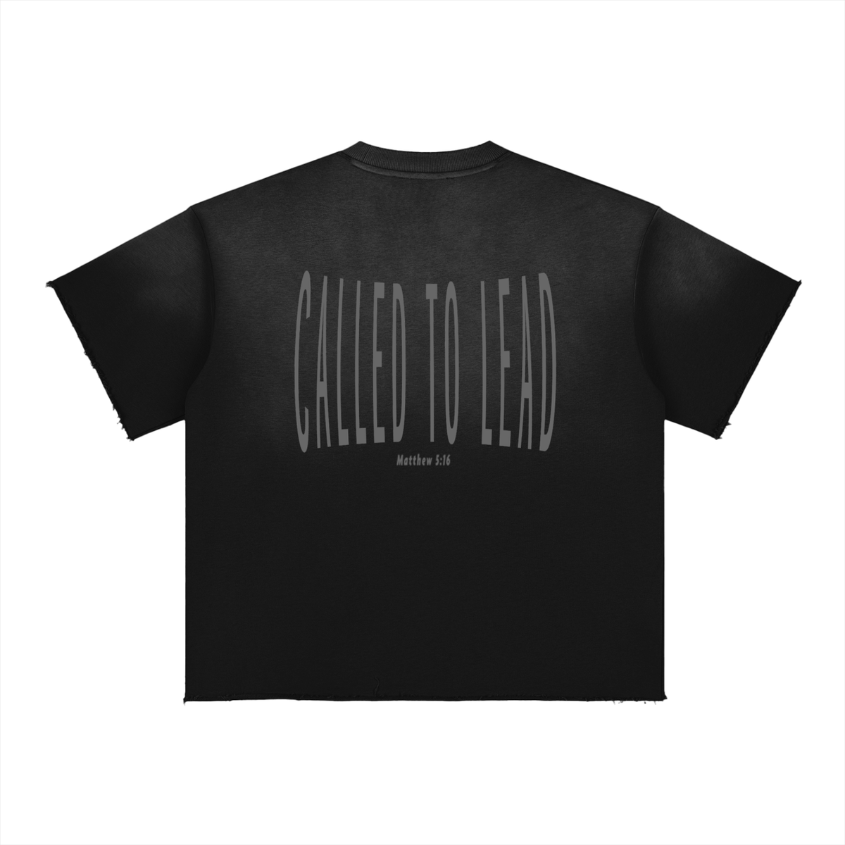 Called Sun Fade Raw Edge TEE