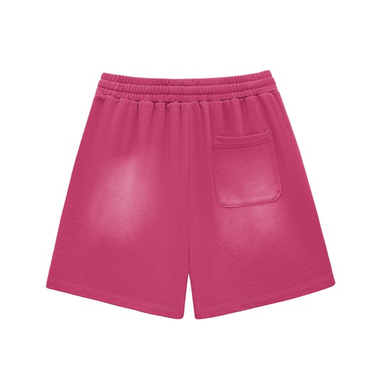 Called Sun Fade Raw Edge Shorts