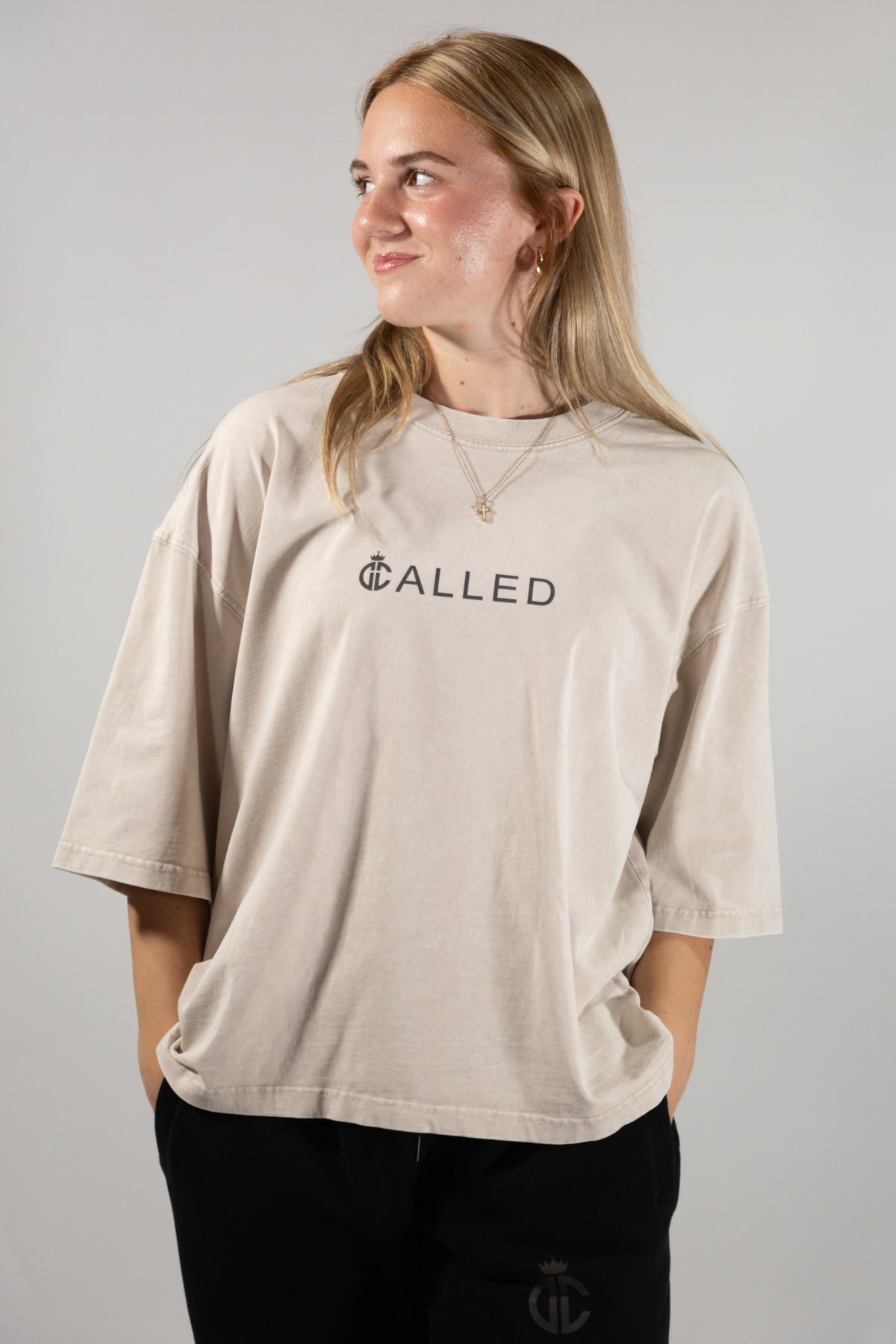 Called Mineral Wash Boxy TEE