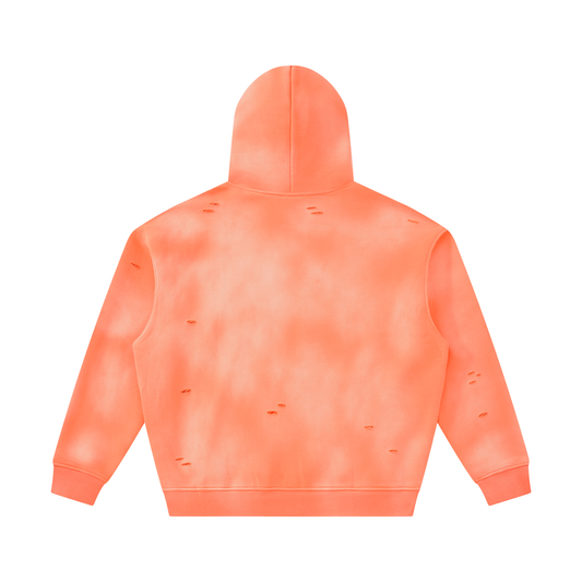 Called Sunfade Frayed Fleece Hoodie