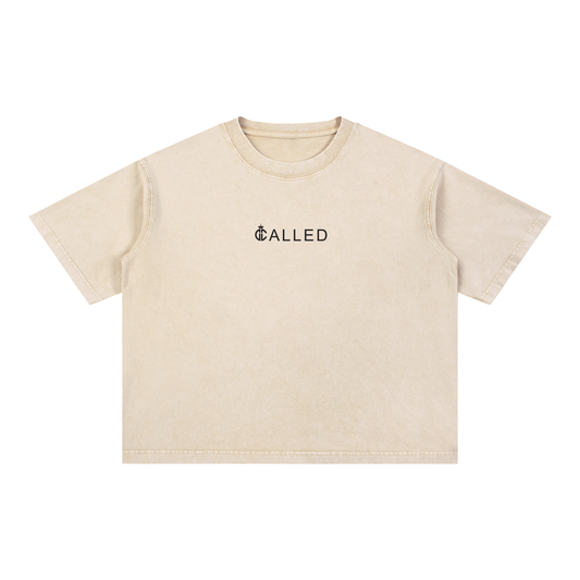 Called Mineral Wash Boxy TEE
