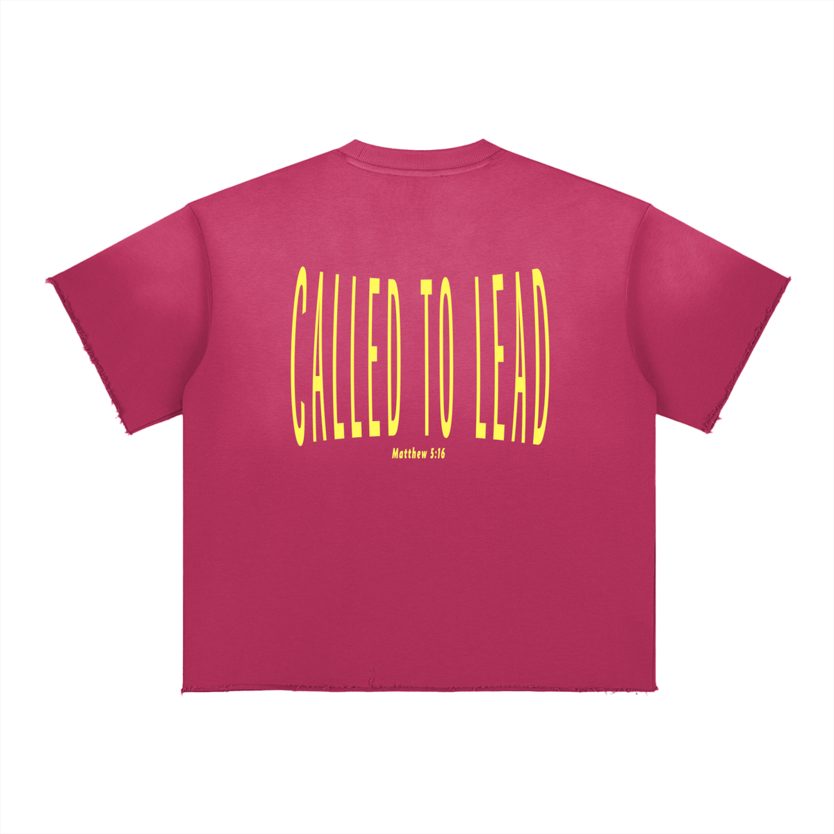 Called Sun Fade Raw Edge TEE