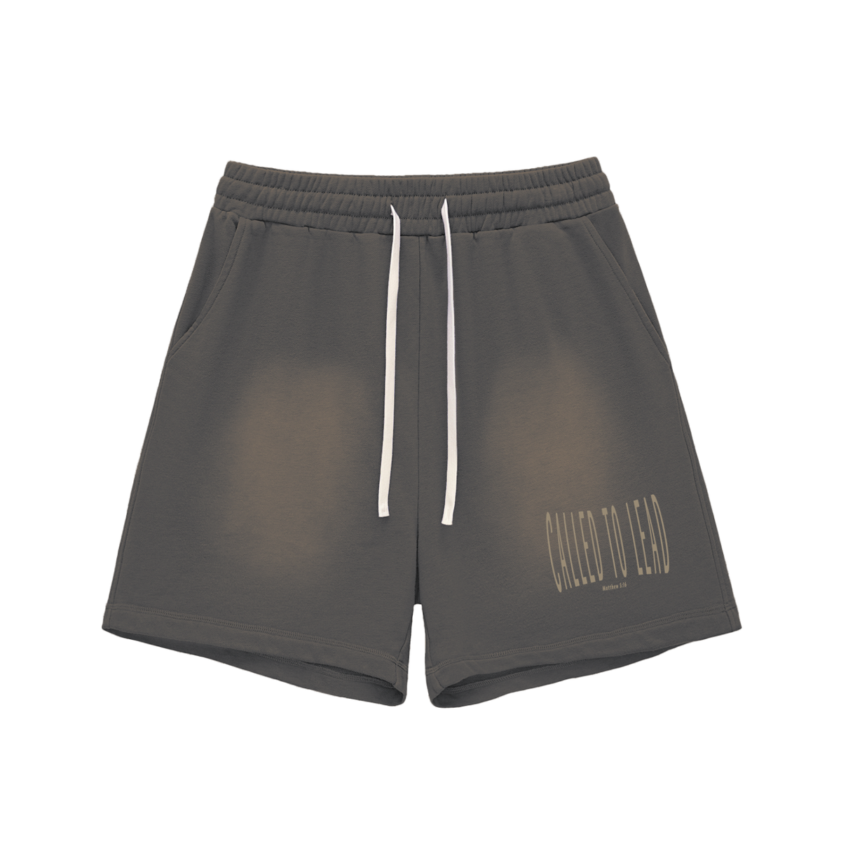Called Sun Fade Raw Edge Shorts