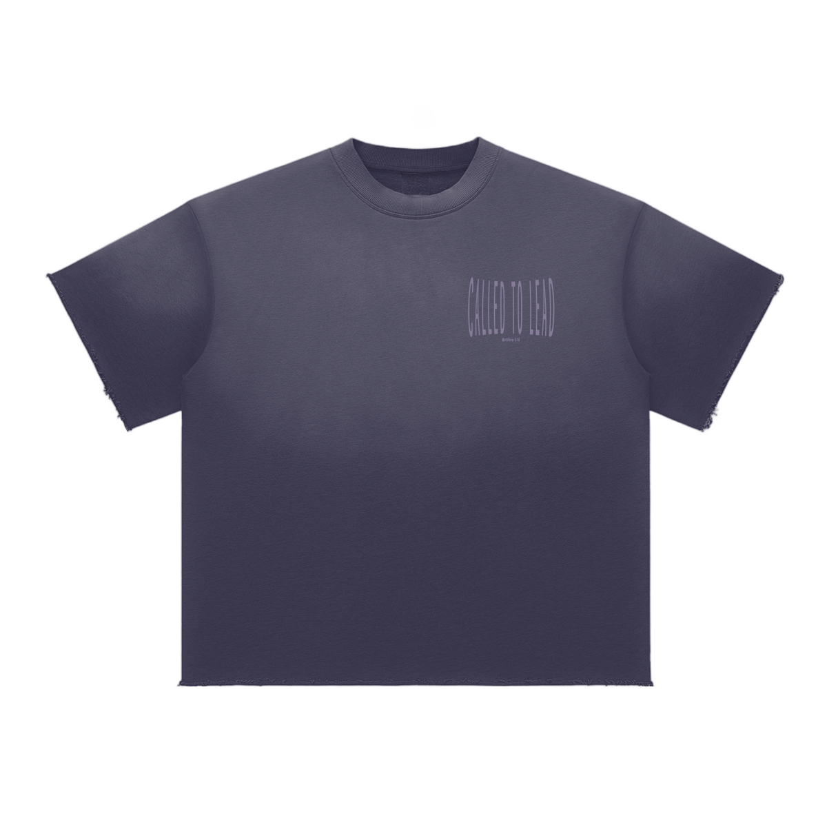 Called Sun Fade Raw Edge TEE