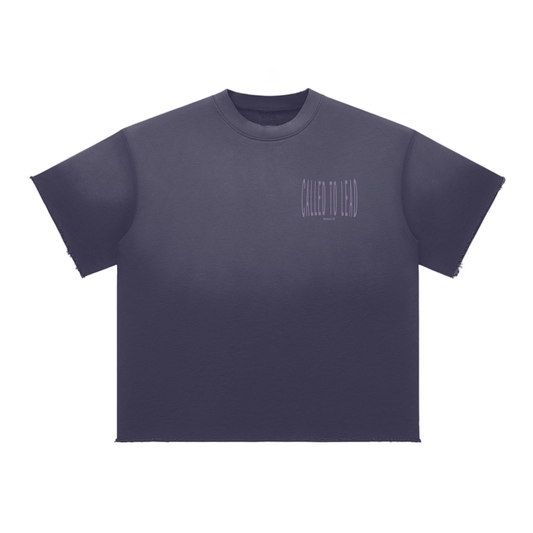 Called Sun Fade Raw Edge TEE