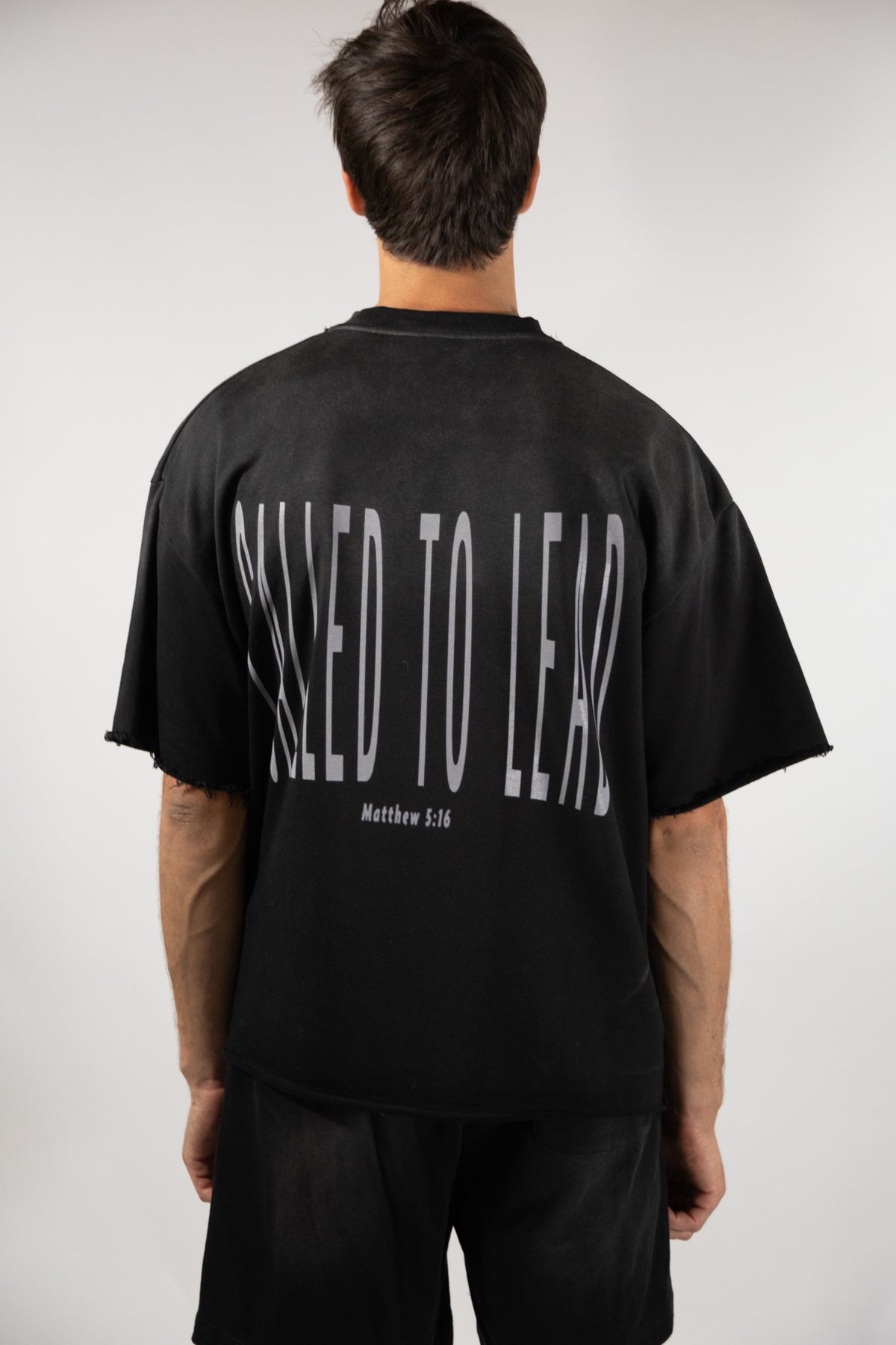 Called Sun Fade Raw Edge TEE